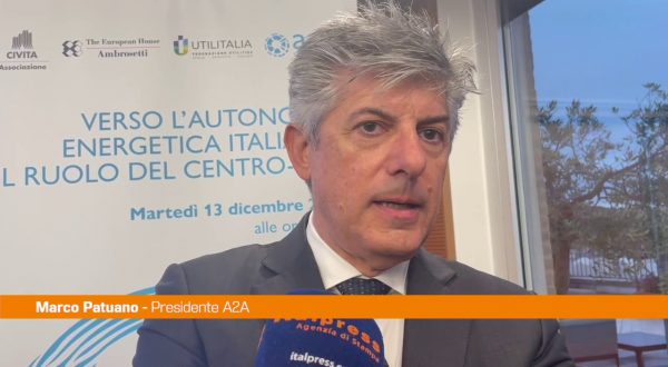 Autonomia energetica, Patuano “Italia cresce, può raggiungere il 60%”