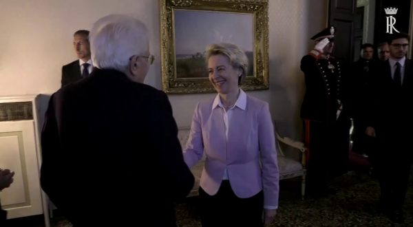 Mattarella incontra Von der Leyen a Milano