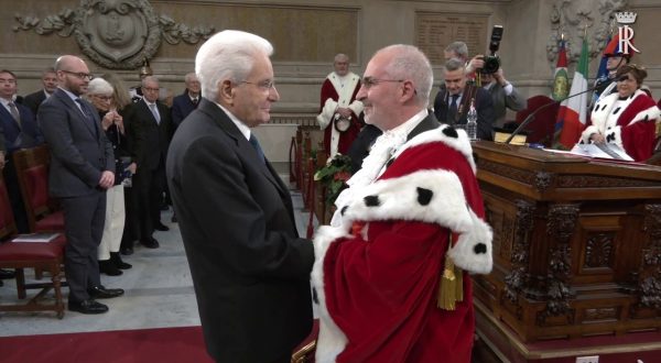 Mattarella all’inaugurazione dell’anno giudiziario