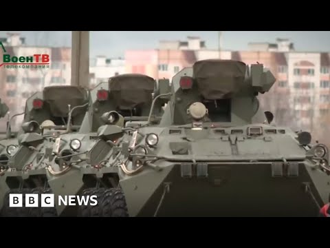 Belarus begins joint drills with Russia – BBC News