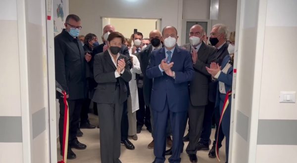 Inaugurati 10 nuovi posti letto all’ospedale dei Bambini di Palermo