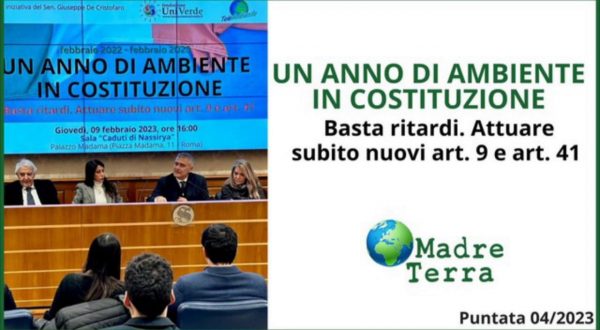 Madre Terra – Un anno fa la tutela dell’ambiente in Costituzione