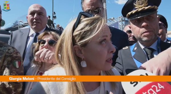 Meloni “La patria non esiste senza i valori”