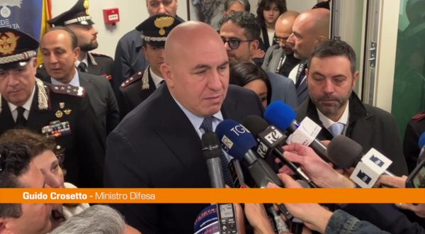 Nuova caserma Carabinieri a Partinico, Crosetto “Lo Stato è presente”