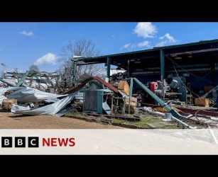 Deadly tornado in US state Mississippi leaves dozens dead - BBC News