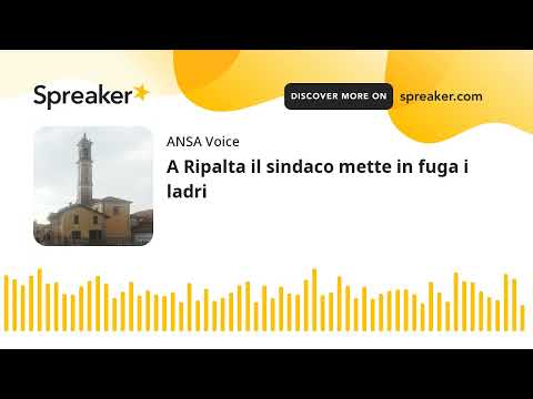 A Ripalta il sindaco mette in fuga i ladri