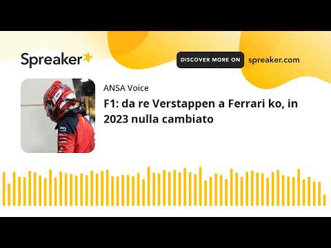 F1: da re Verstappen a Ferrari ko, in 2023 nulla cambiato