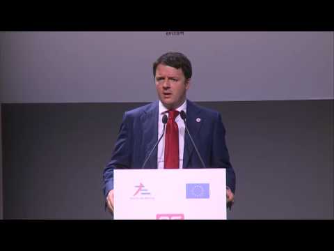 Renzi interviene alla sessione conclusiva di Asia – Europe Business Forum