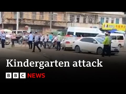 Six die after China kindergarten stabbing – BBC News
