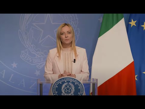 Videomessaggio del Presidente Meloni al Forum Risorsa Mare