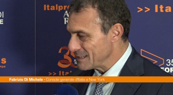 35 anni Italpress, Di Michele “New York inizio di un percorso”