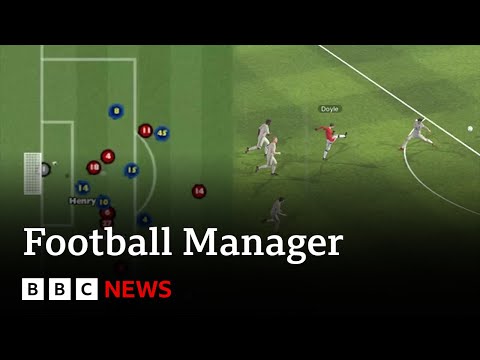 How the Football Manager franchise made millions | BBC News