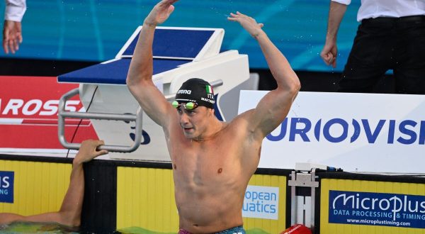 Argento europeo per Martinenghi e azzurre della 4×50 mista