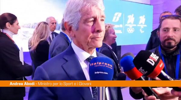 Milano-Cortina, Abodi “Pista bob? C’è ancora tempo per le decisioni”