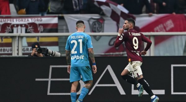 Il Napoli sprofonda a Torino, 3-0 per i granata