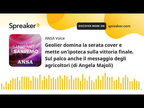 Geolier domina la serata cover e mette un’ipoteca sulla vittoria finale. Sul palco anche il messaggi