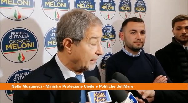 Protezione Civile, Musumeci “C’è tanta disinformazione e distrazione”