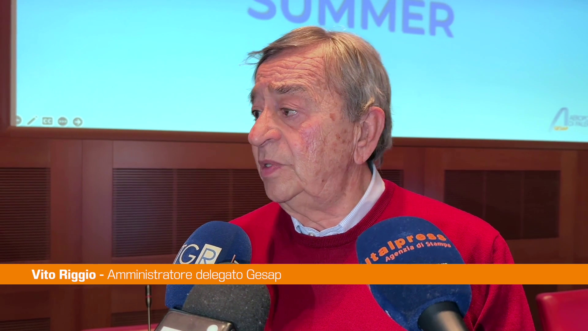 Aeroporto Palermo, Riggio “Il valore dello scalo è cresciuto”