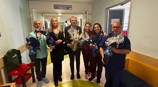 Palermo, dalla Gesap uova di pasqua a bimbi oncoematologia del Civico