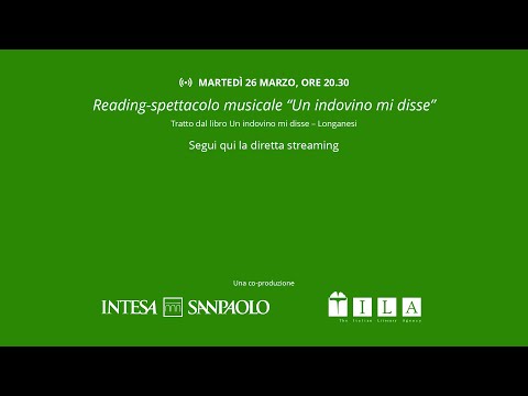 Reading-spettacolo musicale “Un indovino mi disse”