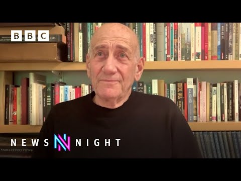 ‘We don’t have to fight against Gaza’s citizens’, says ex-Israeli prime minister | BBC Newsnight