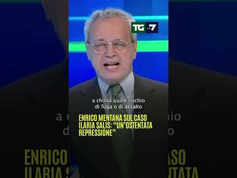 Enrico #Mentana sul caso Ilaria #Salis: “Un’ostenata repressione”