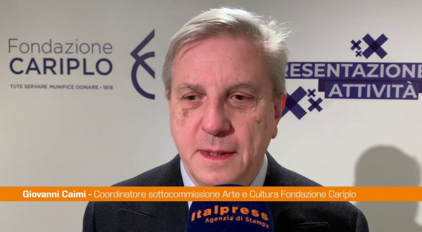 Fondazione Cariplo, Caimi “Collaborazioni per diffondere cultura”