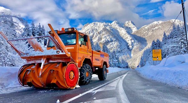 Piano Neve 2023/24 dell’Anas, oltre 12.000 interventi in tutta Italia