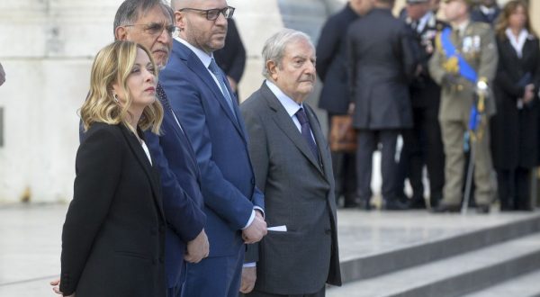 25 Aprile, Meloni “Fine del fascismo pose basi per ritorno a democrazia”