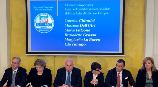 Forza Italia presenta i candidati siciliani alle Europee, Chinnici capolista