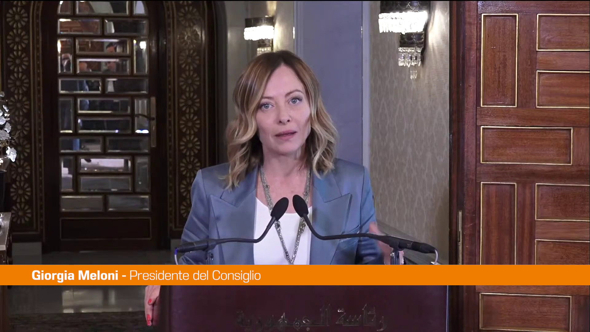 Migranti, Meloni “Lavorare con Tunisia su rimpatri e flussi regolari”