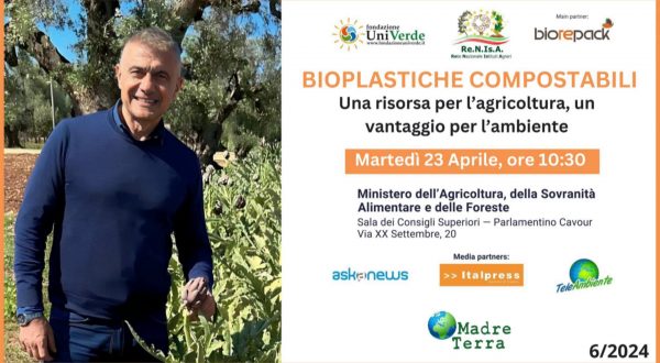 Madre Terra – Convegno 23 aprile a Roma su Bioplastiche compostabili