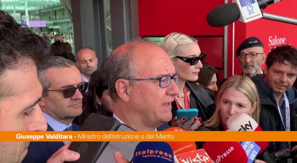 Scuola, Valditara “La riforma vuole responsabilizzare”