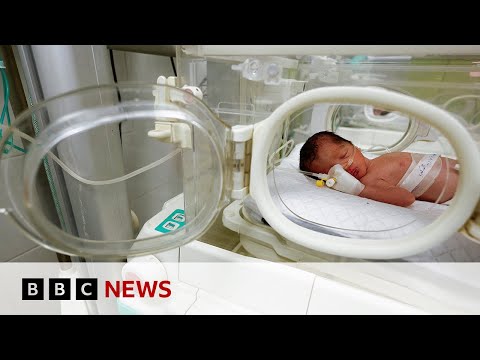 Baby saved from dead mother’s womb in Gaza dies | BBC News