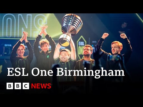 ESL One Birmingham: Team Falcon crowned ESL Dota 2 champions | BBC News