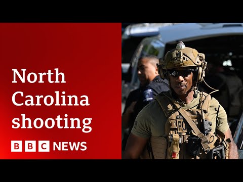 Charlotte shooting: Four police officers killed in North Carolina home siege | BBC News