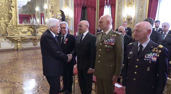25 aprile, Mattarella riceve Associazioni Combattentistiche e d’Arma