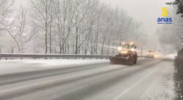 Anas, con il Piano Neve 2023/24 oltre 12 mila interventi