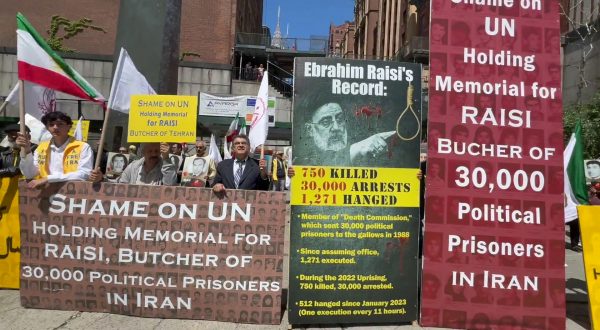 Onu, iraniani espatriati contestano la commemorazione di Raisi