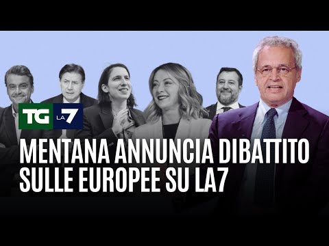 Mentana annuncia dibattito sulle europee su La7