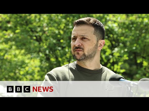 Ukraine’s President Zelensky cancels foreign trips as Russia advances in Kharkiv region | BBC News