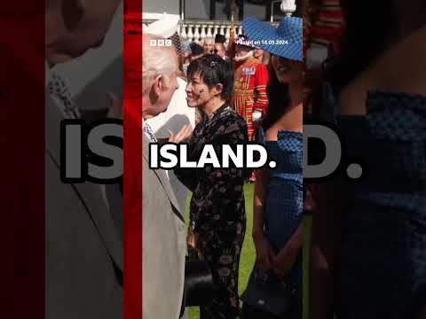 Love Island host Maya Jama met King Charles at Buckingham Palace. #KingCharles #MayaJama #BBCNews