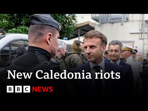 Macron says French police to remain in riot-hit New Caledonia | BBC News