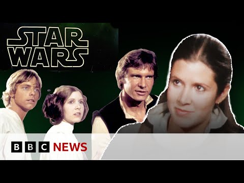 Carrie Fisher on why Star Wars was ‘low-budget’ | BBC News