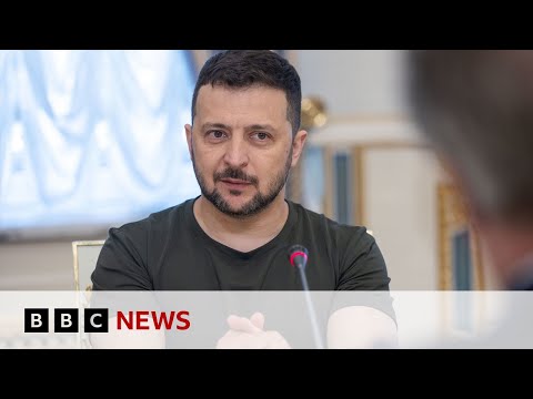 Russian plot to kill Volodymyr Zelensky foiled, Kyiv says | BBC News