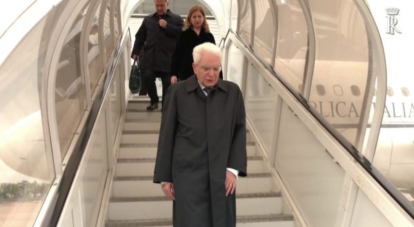 Mattarella in visita negli Stati Uniti, l’arrivo a New York