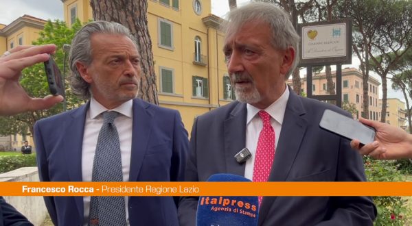 Lazio, Rocca “Sanità regionale si sta curando, cresce e dà risposte”