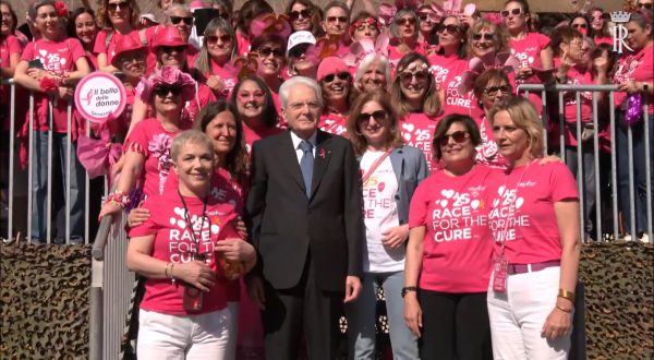 Race for the cure, Mattarella interviene alla cerimonia di apertura