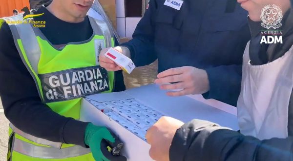 Sequestro record ad Ancona di medicinali privi di autorizzazioni