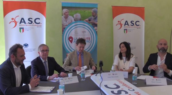 Attività Sportive Confederate, parte il progetto “La Salute al Centro”